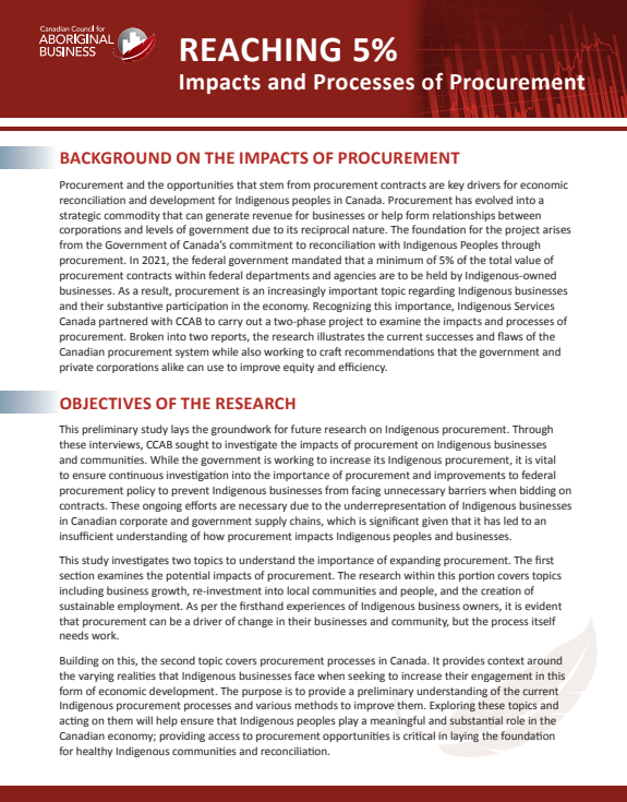 Reaching 5% – Part III