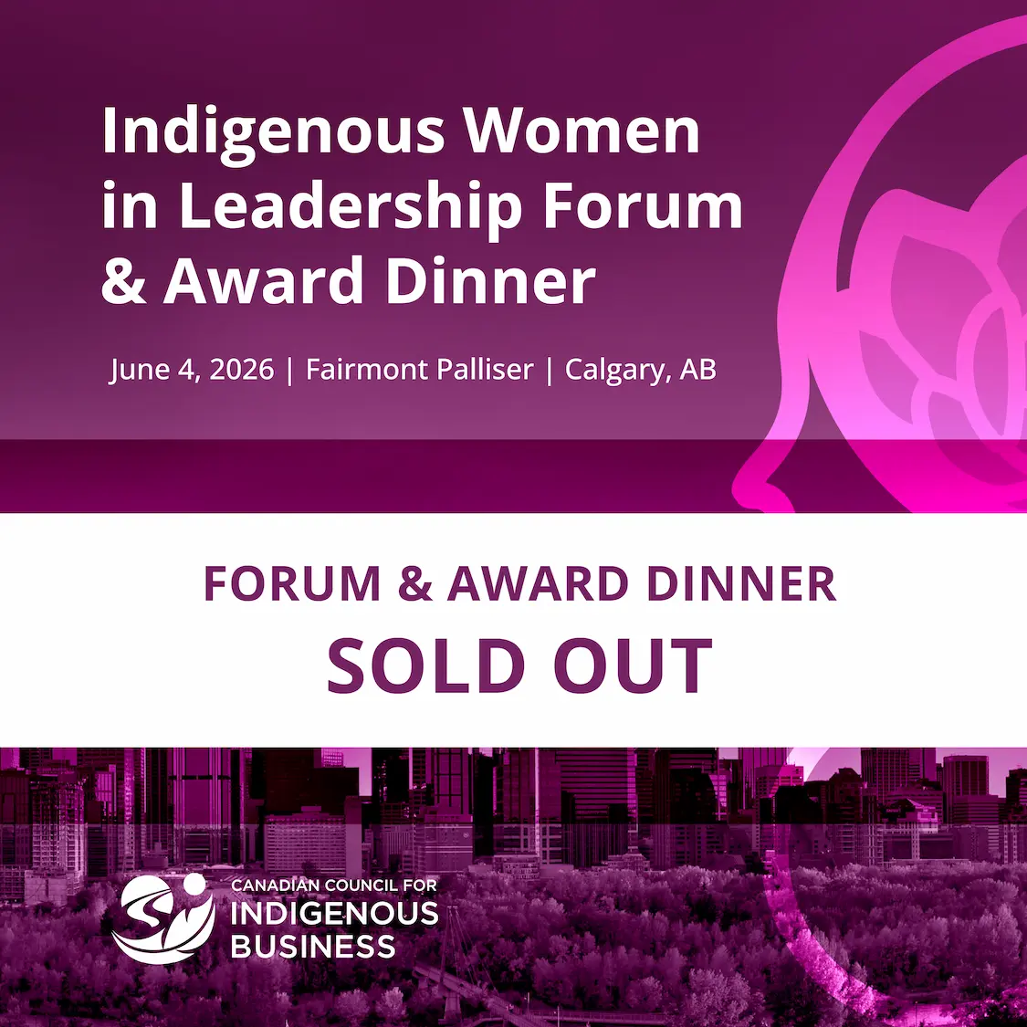 Indigenous Women in Leadership & Award Dinner in Calgary