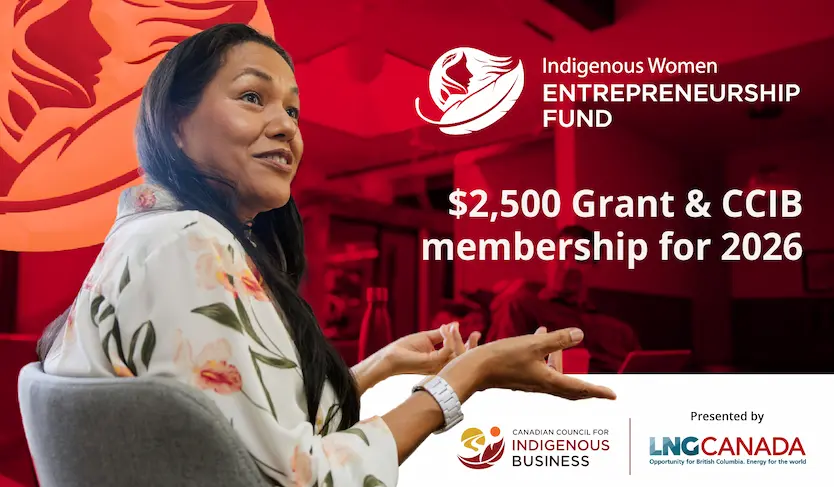 Indigenous Women Entrepreneurship Fund 2026 banner