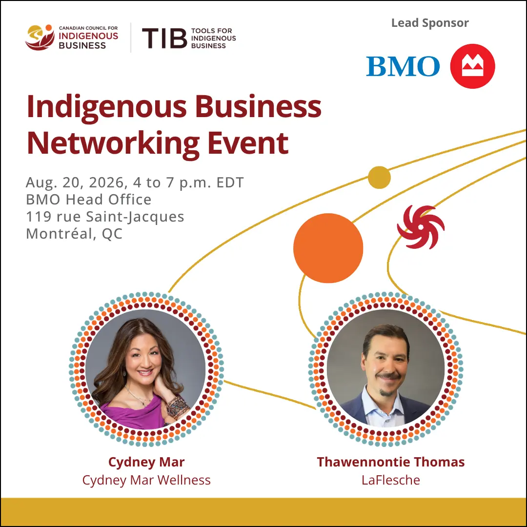2026 Indigenous Business Networking Event in Montréal