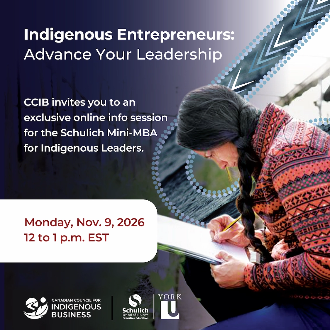 Indigenous Entrepreneurs: Advance Your Leadership